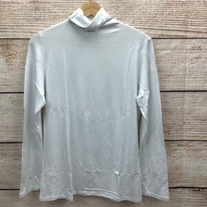 Amore All F.Y‎ White Long Sleeve Turtleneck Top Plus Size 2X New Made in USA
